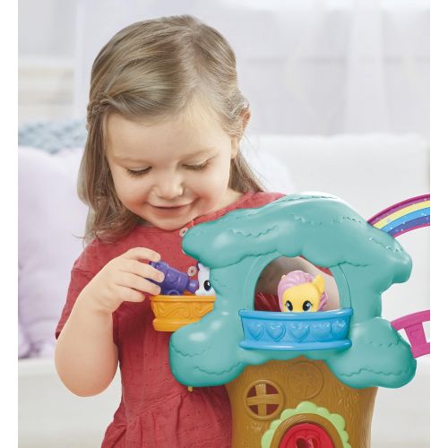  Playskool Friends My Little Pony Spin n Sounds Treehouse Cottage