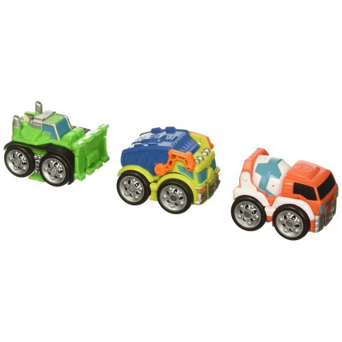  Playskool Heroes Transformers Rescue Bots Flip Racers Griffin Rock Construction Team