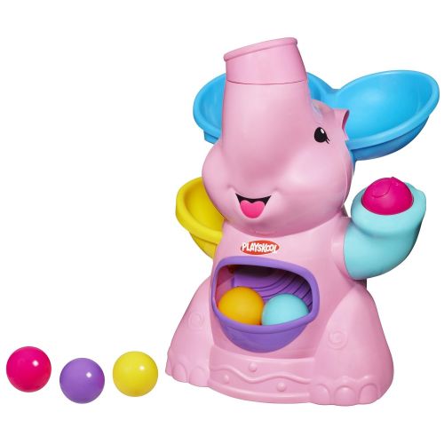  Playskool Pink Elephant Busy Ball Popper