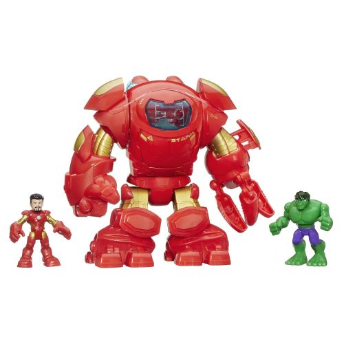  Playskool Heroes Marvel Super Hero Adventures Stark Tech Armor with Tony Stark Figure