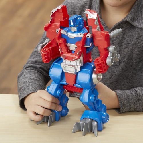  Playskool Heroes Transformers Rescue Bots Knight Watch Optimus Prime