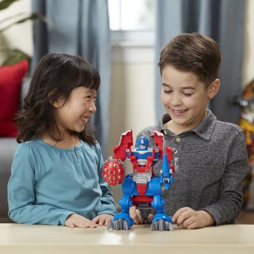  Playskool Heroes Transformers Rescue Bots Knight Watch Optimus Prime