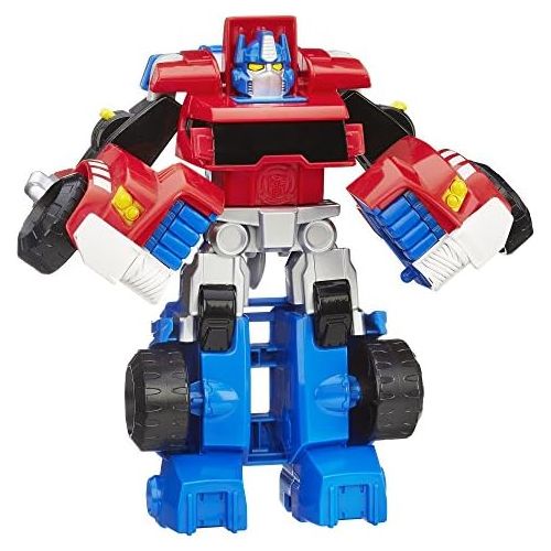  [아마존베스트]Playskool Heroes Transformers Rescue Bots Optimus Prime Action Figure, Ages 3-7 (Amazon Exclusive)