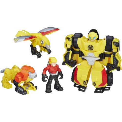  Playskool Heroes Transformers Rescue Bots Bumblebee Rock Rescue Team