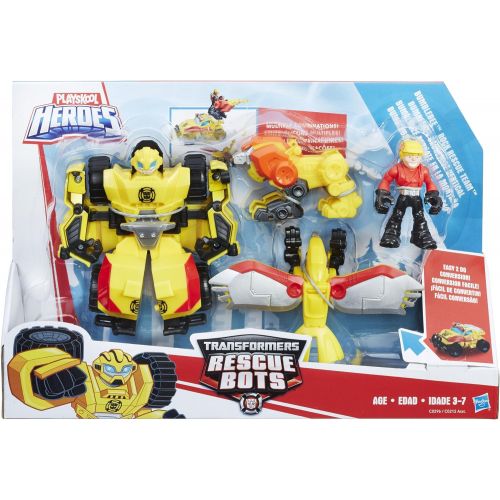  Playskool Heroes Transformers Rescue Bots Bumblebee Rock Rescue Team