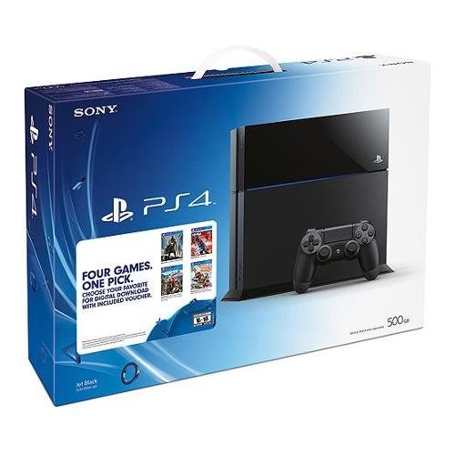  By      Sony Playstation Console Bundle with Downloadable Game of Choice Voucher