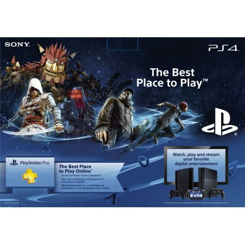  By      Sony Playstation Console Bundle with Downloadable Game of Choice Voucher