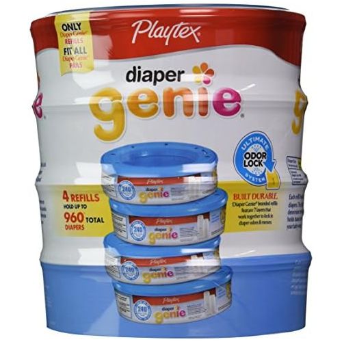  Playtex Diaper Genie Disposal System Refills, 960 count, 4 Pack