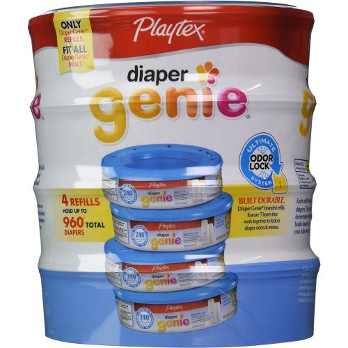  Playtex Diaper Genie Disposal System Refills, 960 count, 4 Pack