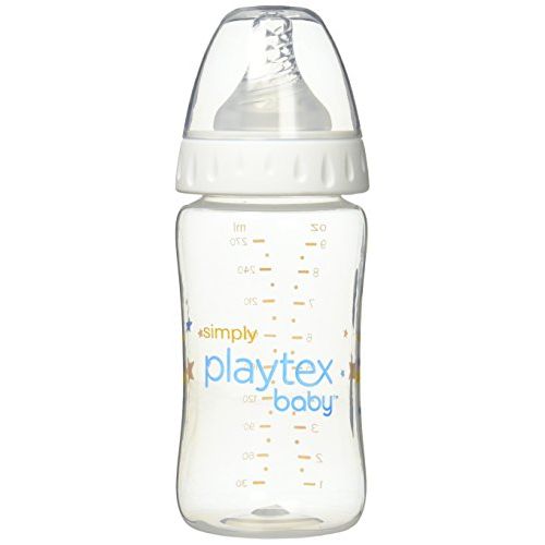  Simply Playtex BPA Free Baby Bottles, 9 Ounce - 3 Pack