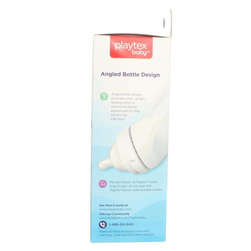  Playtex Ventaire Advanced Bottle with Nip 3M+ 9 oz (2 Pack)