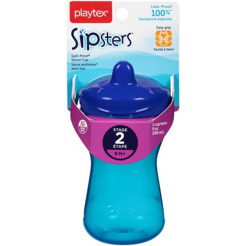  Playtex Sipsters Stage 2 Spout Sippy Cups - 9 Ounce