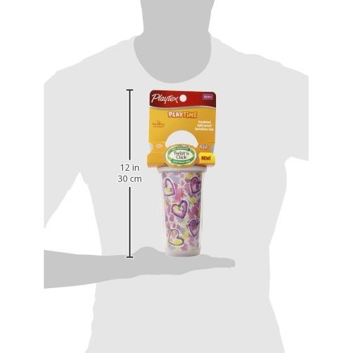  Playtex Playtime Spoutless Cup, 9 Ounce (Colors and Styles May Vary) (Discontinued by Manufacturer)