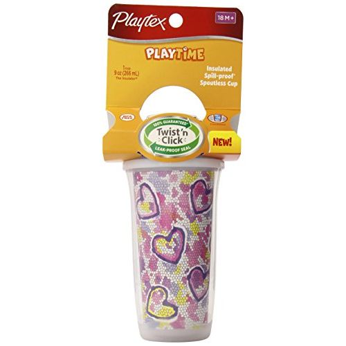  Playtex Playtime Spoutless Cup, 9 Ounce (Colors and Styles May Vary) (Discontinued by Manufacturer)