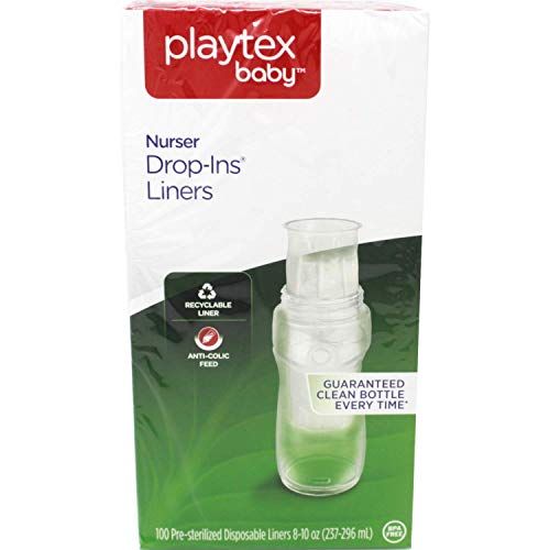  Playtex Drop-Ins 8 oz Liners, 100 ct