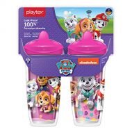 Playtex Sipsters Stage 3 Paw Patrol Spill-Proof, Leak-Proof, Break-ProofSpout Cup for Girls, 9 Ounce - Pack of 2