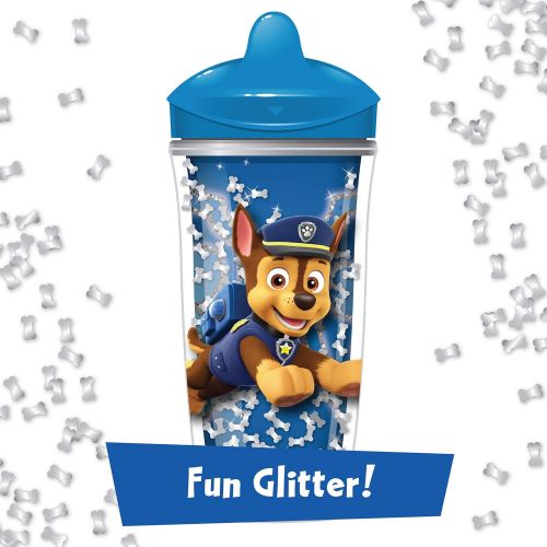  Playtex Sipsters Paw Patrol Boys Glitter Spout Sippy Cup, 9 Oz, 2 Pack