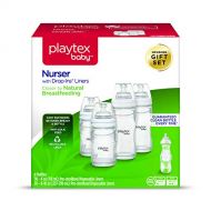 Playtex Baby Nurser Bottle Gift Set, with Pre-Sterilized Disposable Drop-Ins Liners, Closer to Breastfeeding
