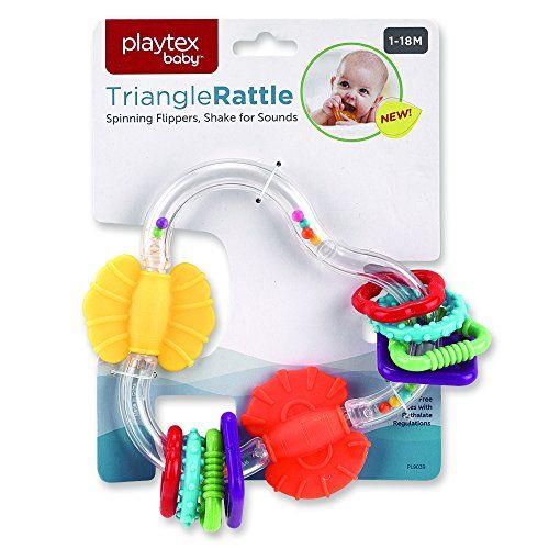  [아마존베스트]Playtex Baby Triangle Rattle