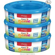 Playtex Diaper Genie Refill Bags, Ideal for Diaper Genie Diaper Pails, Pack of 3, 810 Count