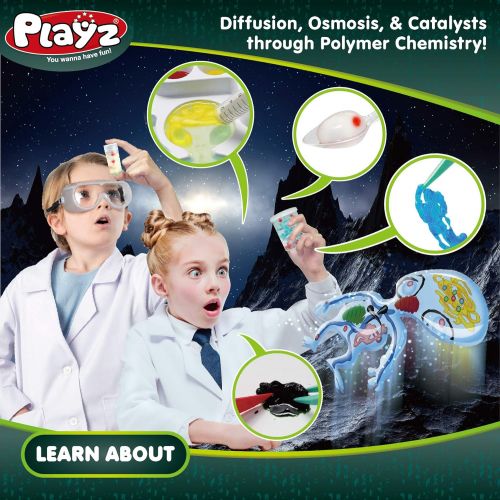  Playz Alien Anatomy Guts & Gizzards Operation Science Kit - 25+ Tools to Make Alien Body Parts & Slime, Extract Yucky Guts, & Create Catalytic Bath for Boys, Girls, Teenagers, & Ki