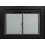 Pleasant Hearth AN 1012 Fireplace Screen, Large, Black