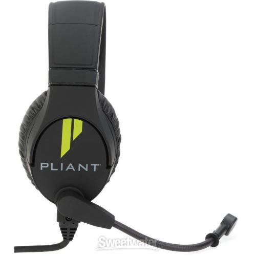 Pliant Technologies PHS-SB110-4F SmartBoom Single-ear Headset - 4-pin Female XLR