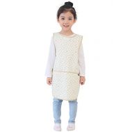 [아마존베스트]Plie Waterproof Kids Art Smocks 37 Colors (Age 1-8, S-XL Size), Begie Star (12-S)