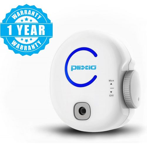  Plixio Portable Odor Eliminating Plug-in Ionic Air Purifier & Ozone Generator for Home or Office