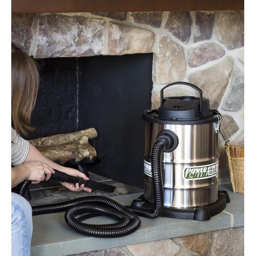  Plow & Hearth Heavy Duty, Heat Resistant Fireplace Warm Ash Vacuum