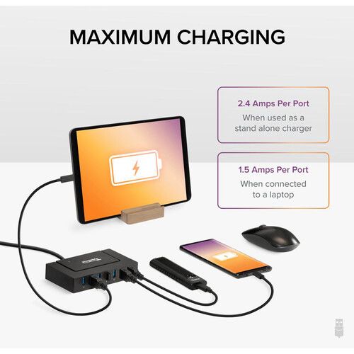  Plugable 7-in-1 USB Type-A & Type-C Hub