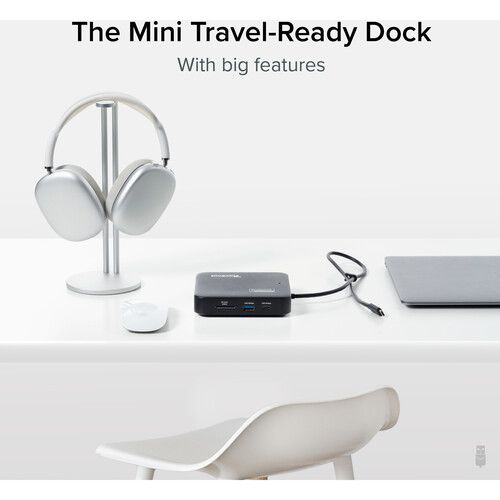  Plugable 7-in-1 USB-C Dual HDMI Mini Docking Station