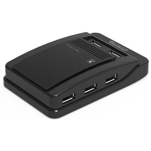  Plugable 7-Port USB-A 2.0 Hub with 15W Power Adapter