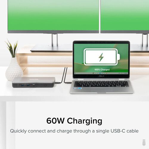  Plugable USB-C 3.2 Gen 2 Multi-Adapter Hub with Dual HDMI