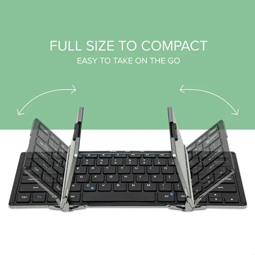  Plugable Full-Size Folding Bluetooth Keyboard with Case