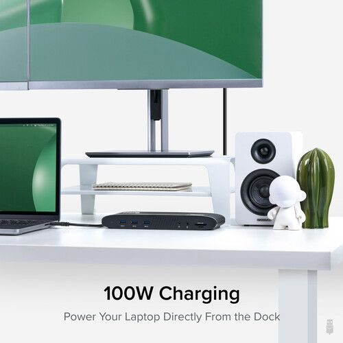  Plugable UD-6950PDH 14-in-1 USB Type-C Dual 4K Display Docking Station