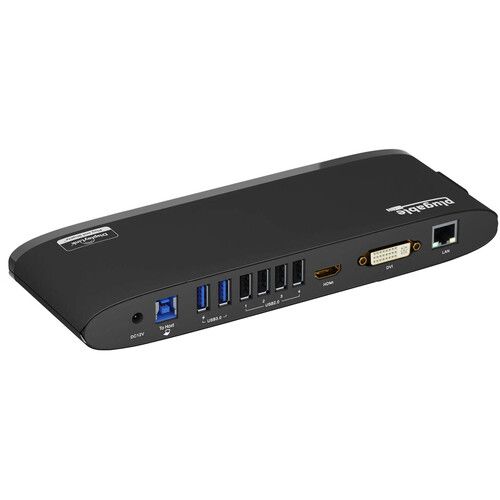  Plugable USB 3.0 Dual Monitor Docking Station