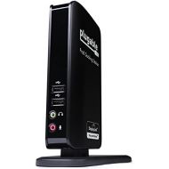 Plugable Pro8 Charging & USB Docking Station for Select Windows Tablets - Simultaneously Charges & Adds Extended Display Output, 3.5mm Audio InOut, 10100 Ethernet, and 4 2.0 USB