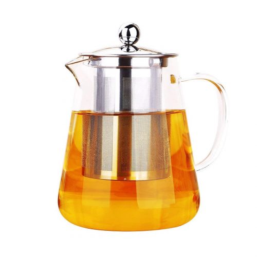  PluieSoleil Teekanne mit Filter Grosse Teekanne mit hitzebestandigem Edelstahl-Infuser Perfekt fuer Tee und Kaffee -950ml