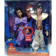 Plush Live Action Movie Aladdin Jasmine Singing Duet Doll Set- Whole New World