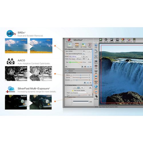  [아마존베스트]Plustek OpticFilm 8100 - 35mm Negative Film / Slide Scanner with 7200 DPI and 48-bit output. Bundle Silverfast SE Plus 8.8 , Support Mac and Windows.