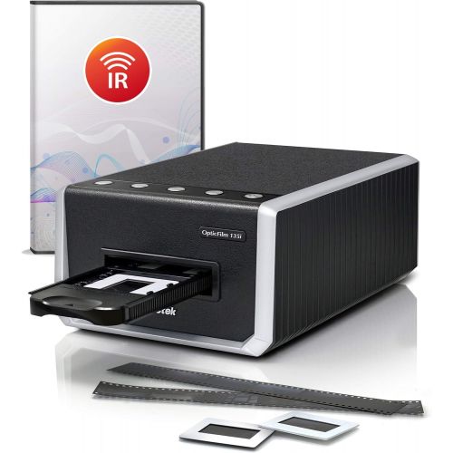  [아마존베스트]Plustek OpticFilm 135i - Automatic Film & Slide Scanner, Batch converts 35mm Slides & Film Negatives, Support 3rd Party Editing Software Export with 7200 dpi Resolution and Infrare