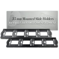 [아마존베스트]Plustek 2 x 35 mm Mounted Slide Holders (Positive), for OpticFilm 72~82 Series use only (8100 & 8200i se & 8200i ai)