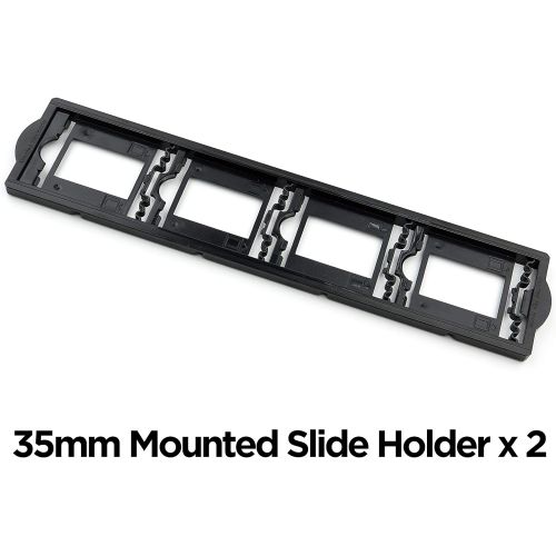  [아마존베스트]Plustek 2 x 35 mm Mounted Slide Holders (Positive), for OpticFilm 72~82 Series use only (8100 & 8200i se & 8200i ai)