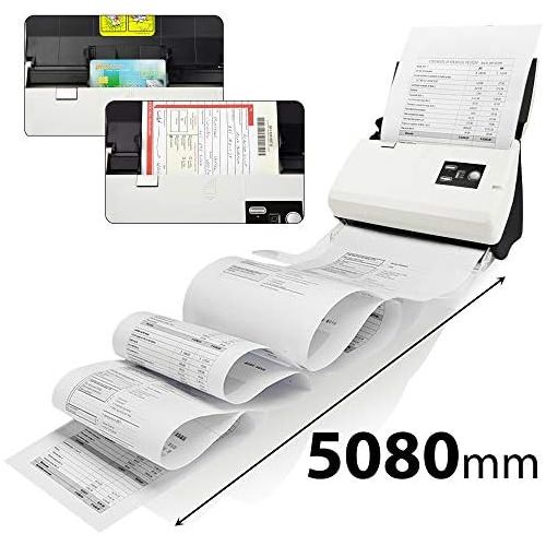  [아마존베스트]Plustek SmartOffice PS30D ADF 600x 600dpi A4216x 5080mm WhiteScanner, 600x 600DPI, 48-bit, 24Bit, 8Bit 1Bit)
