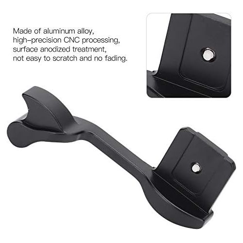  [아마존베스트]Plyisty Camera Thumb Grip, Aluminium Alloy Thumb High Handle Hot Shoe Cover for Leica Q Mirrorless Camera