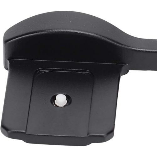  [아마존베스트]Plyisty Camera Thumb Grip, Aluminium Alloy Thumb High Handle Hot Shoe Cover for Leica Q Mirrorless Camera