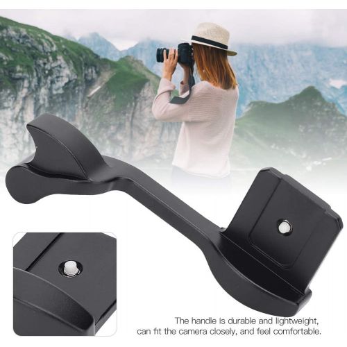  [아마존베스트]Plyisty Camera Thumb Grip, Aluminium Alloy Thumb High Handle Hot Shoe Cover for Leica Q Mirrorless Camera