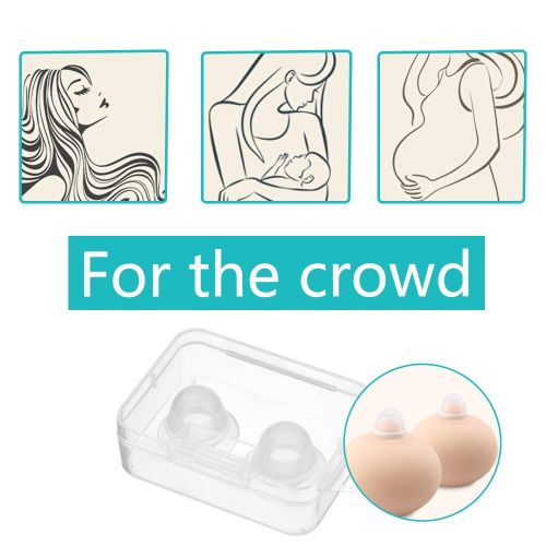  [아마존베스트]Pnrskter Nipplesuckers, Nipple Corrector for Inverted, Flat and Shy Nipples, Can be Used for Breastfeeding or...