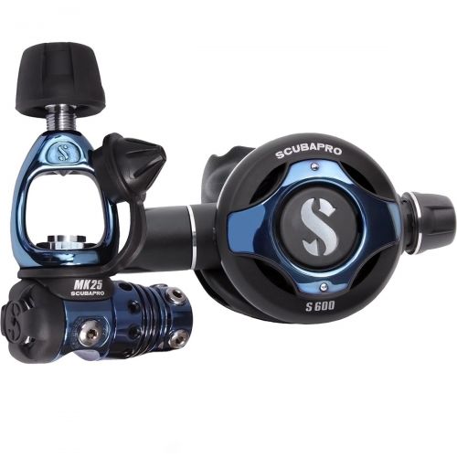  Pocket ScubaPro MK25/S600 Deep Blue Balanced Regulator